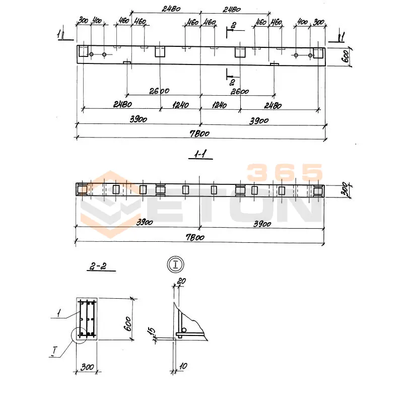 Траверсы Серия 3.016.1-17.93 Т 10