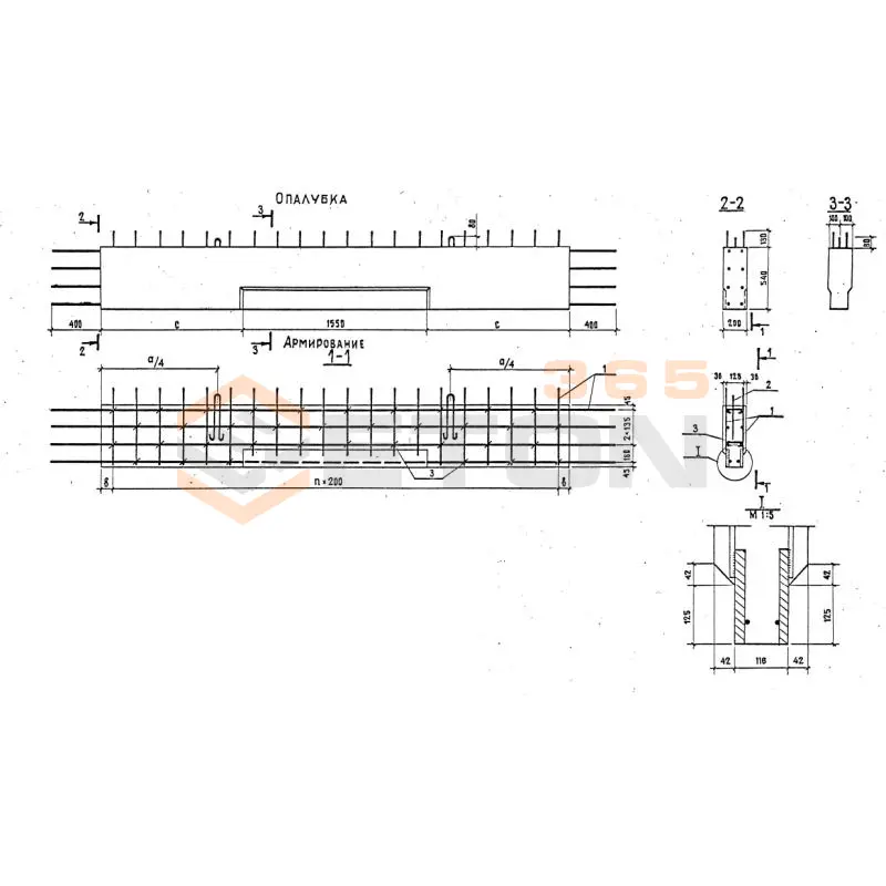 Блоки шкафных стенок Серия 3.503-23 Ш 2