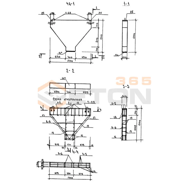 Опоры чердачные Серия 1-335 ТулМ ЧД 1 (1-335 ТУЛМ)