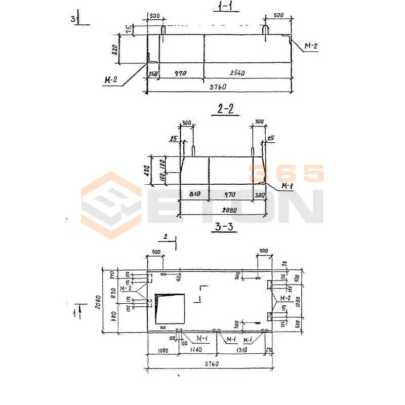 Плиты Серия 3.903 КЛ-13 П 38-21 к
