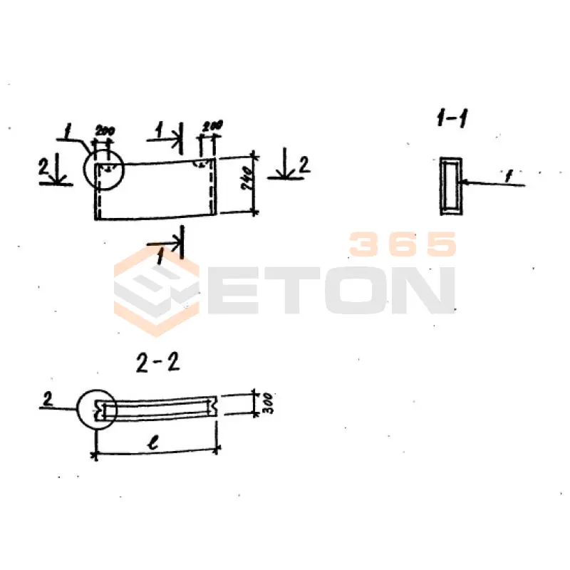 Блоки стеновые наружные ТП 213-2-183 СБН 18-7-3,0-7 я (ТП 213-2-183)