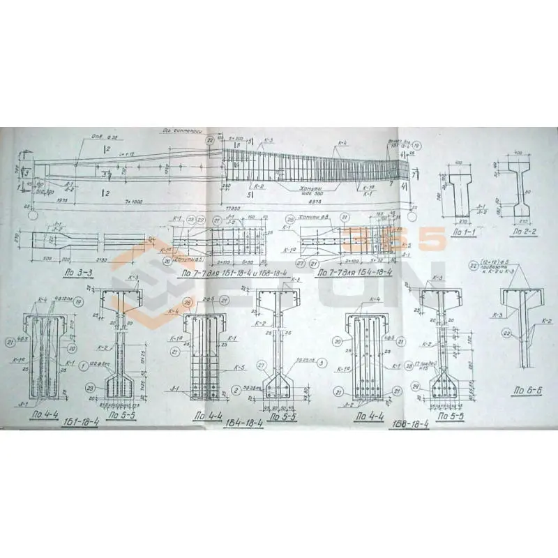 Балки Серия ПК 01-06 1Б 8-18-4