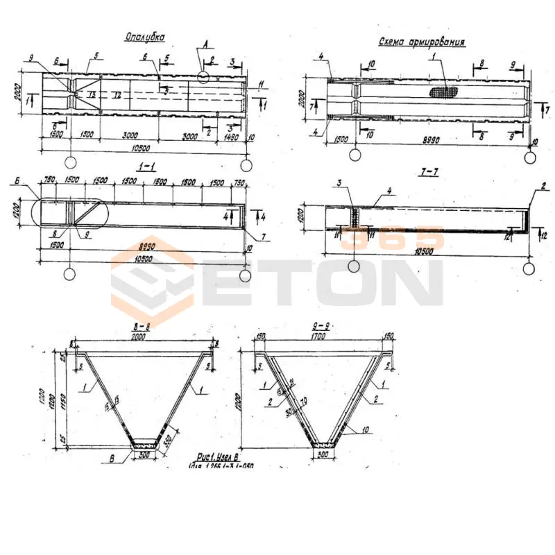 Складки Серия 1.266.1-3 СК 9-2 ВрII м-1