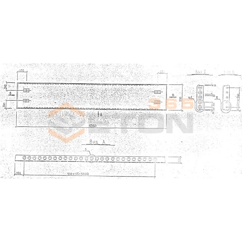 Панели перекрытий многопустотные Серия 1.241.1 КЛ-3 ПК 58-10-8 АтVт
