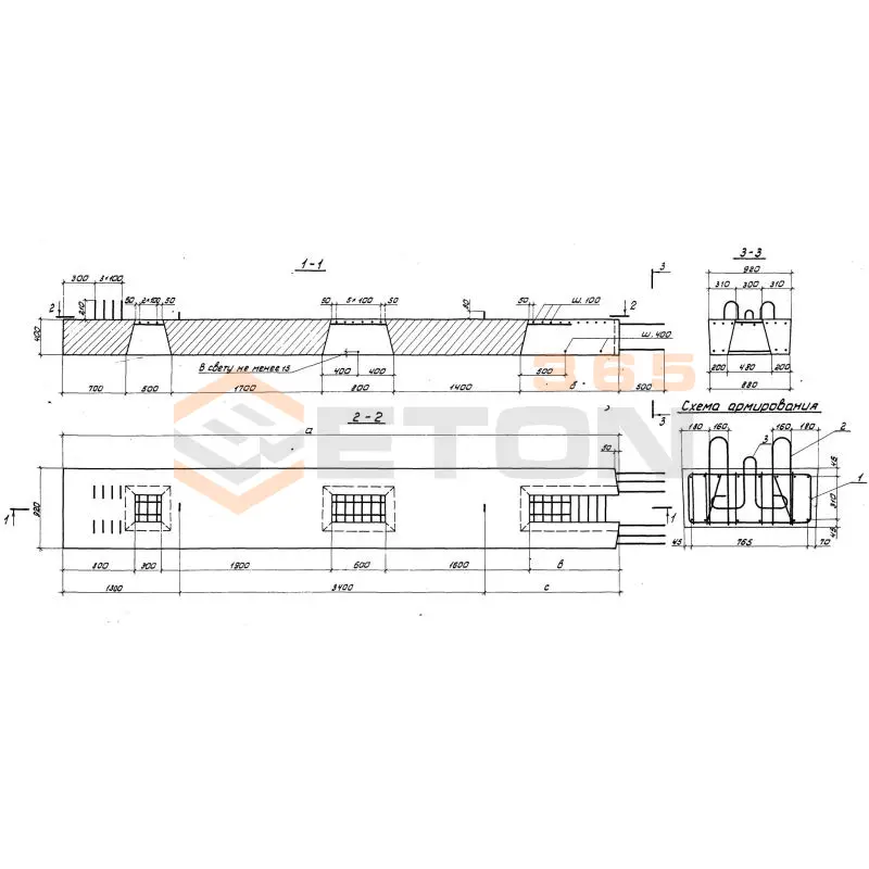Блоки насадки Серия 3.503.1-55 1Н 10