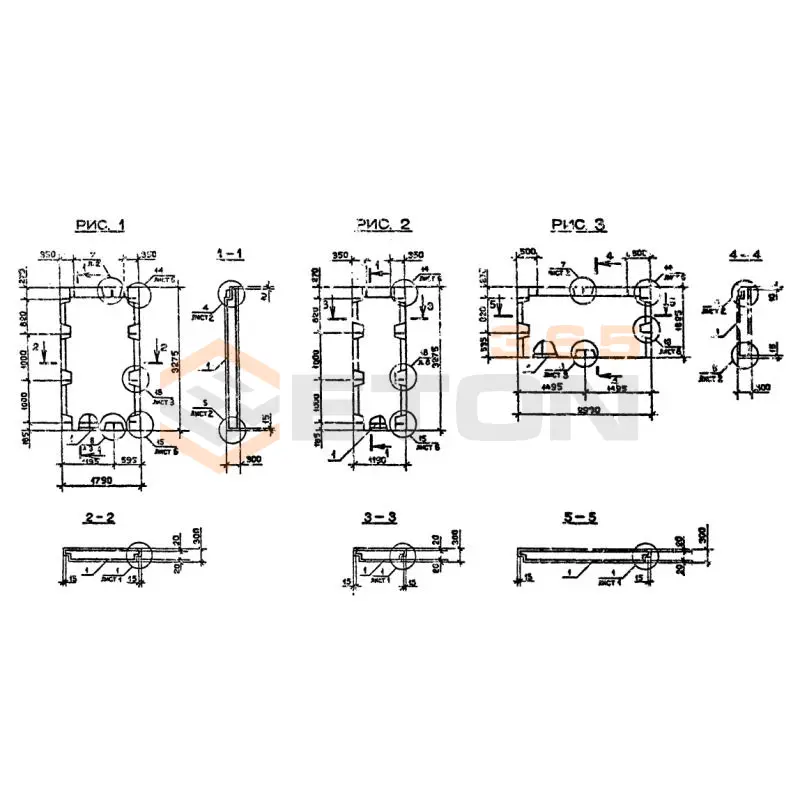 Панели наружных стен Серия 1.090.1-2с ПС 18-33-3 пс (1.090.1-2с)