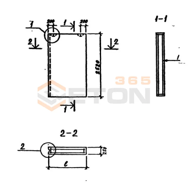 Блоки стеновые наружные ТП 213-2-183 СБН 15-25-2,5-7 я-1 (ТП 213-2-183)