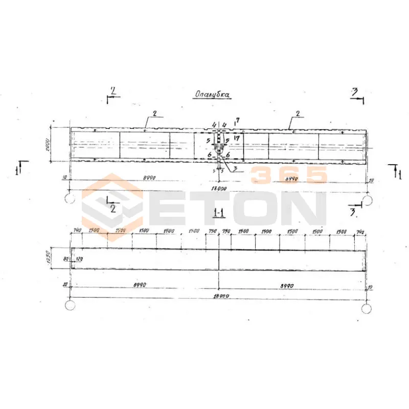 Складки Серия 1.266.1-3 СК 18-1 т