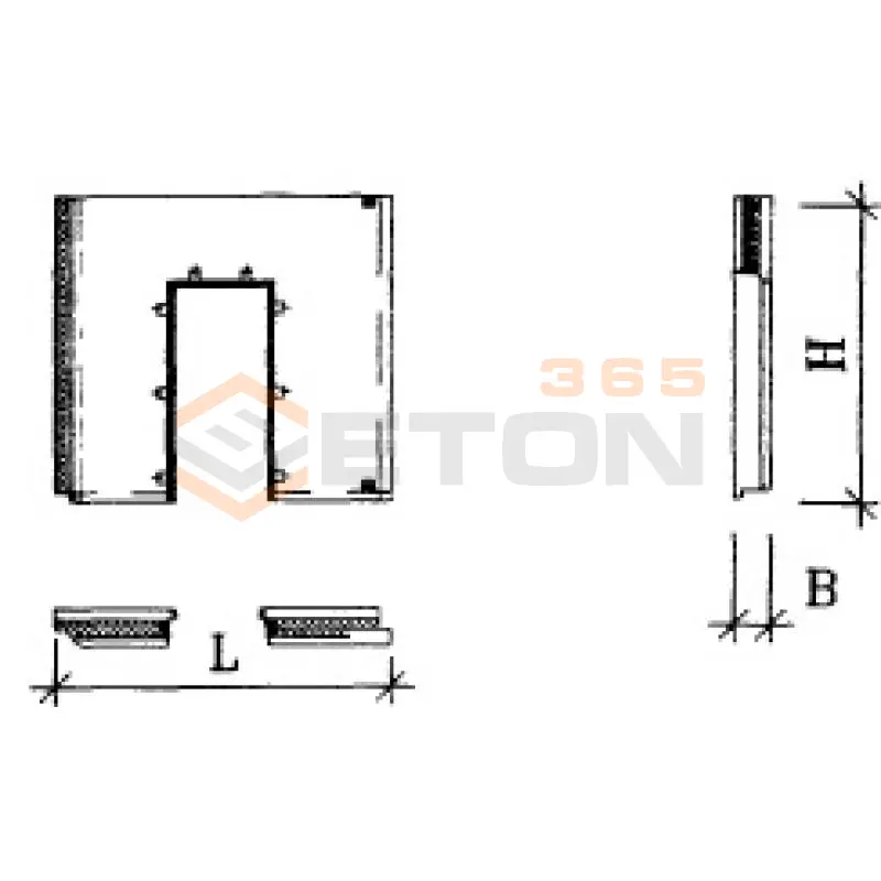 Панели стеновые наружные Альбом ИЖ 1.1-1 1НВ 5-1 (Альбом ИЖ 1.1-1)