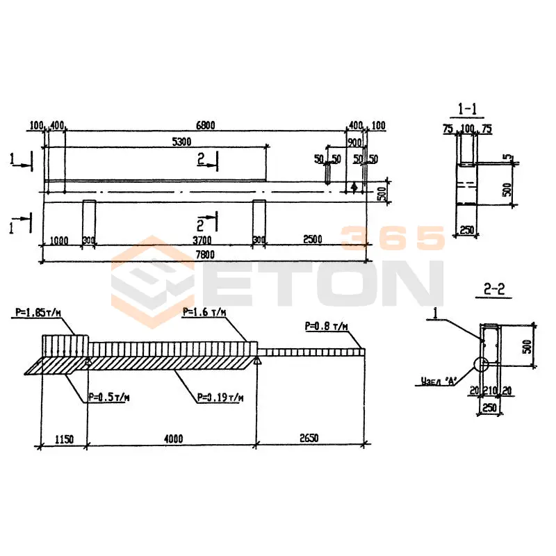 Траверсы Серия 3.016.1-11 Т 6-10