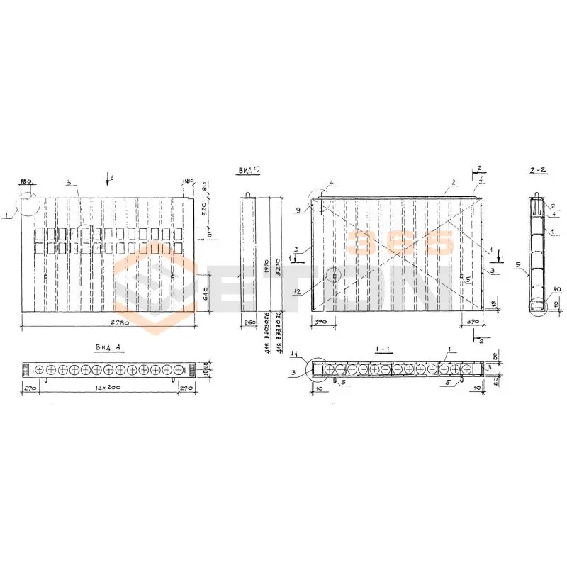 Блоки вентиляционные Серия 1.034.1-1/90 В 20-30-26