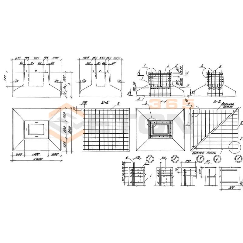 Ростверки Серия 1.411.1-4 35Ф 5-1 (1.411.1-4)