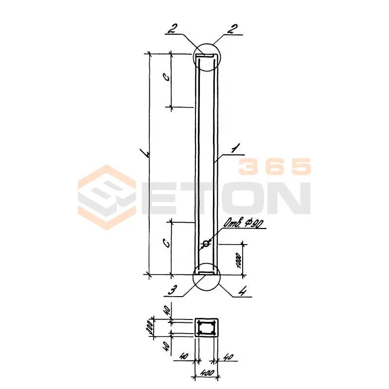 Колонны Серия 1.427.1-8 2КФС 66-2
