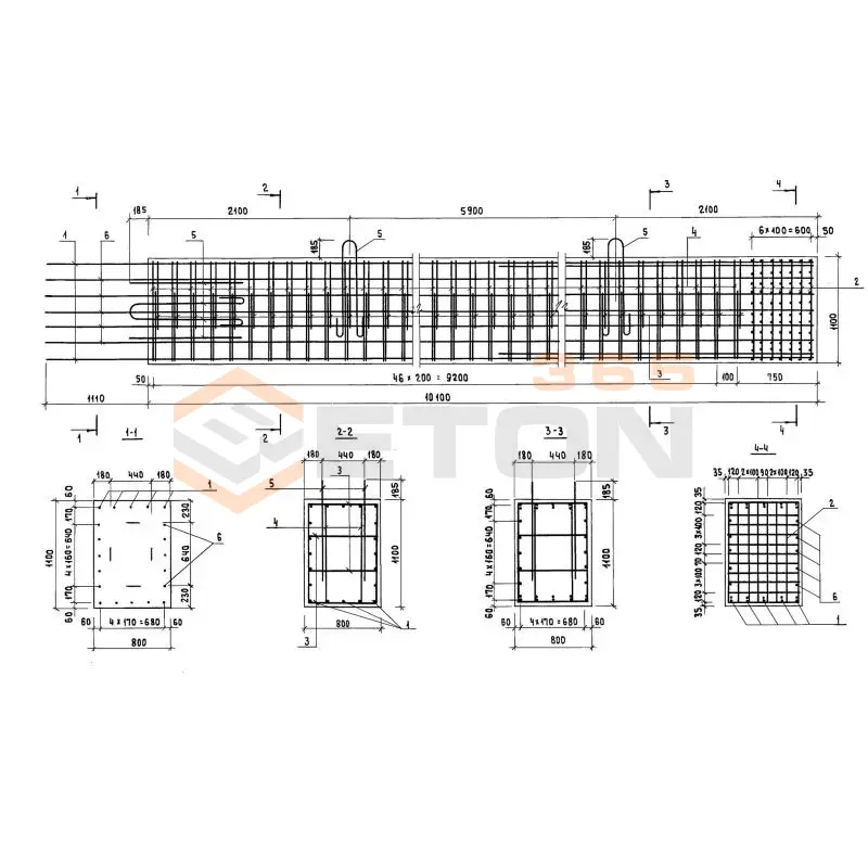 Блоки стоек Серия 3.503.1-90 2СП 10-74-2