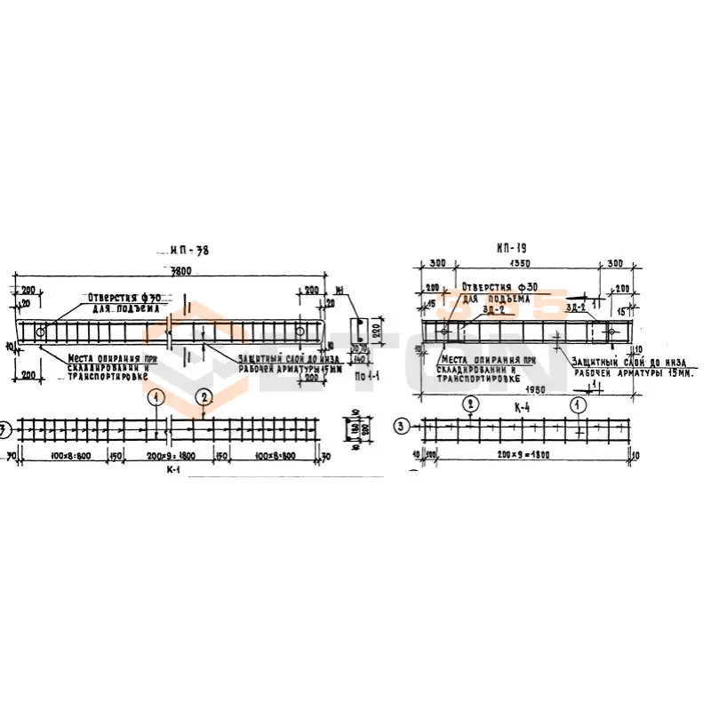 Перемычки Серия 86 и 85 ИП 19