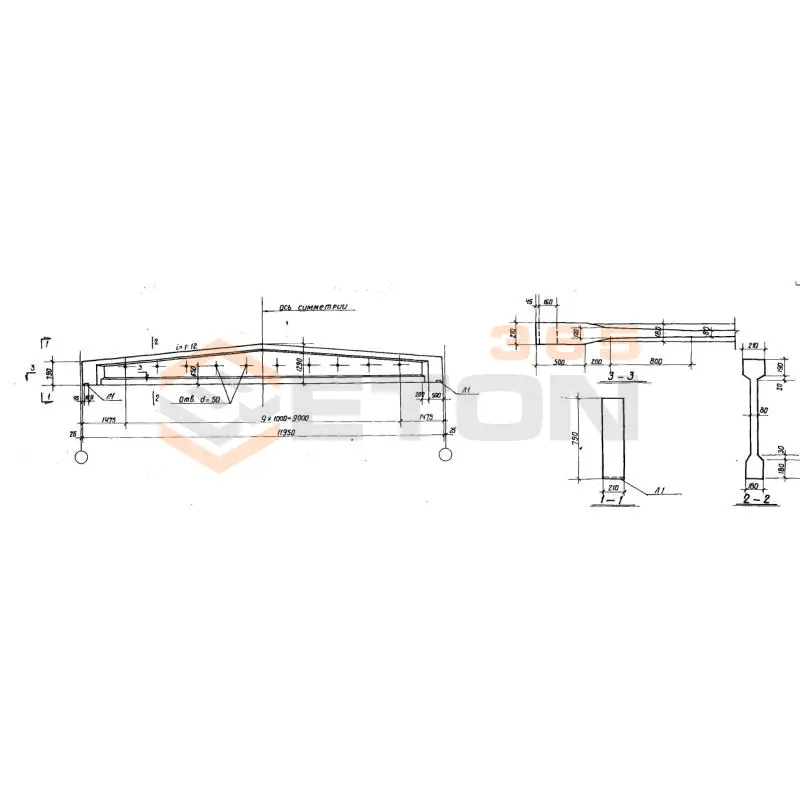 Балки Серия ПК 01-06 АБ 12-2 АIIIв