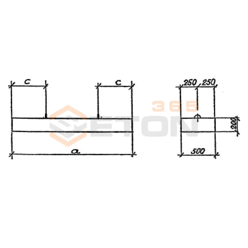 Плиты фундамента Шифр 2175 рч Ф 13 (шифр 2175рч)