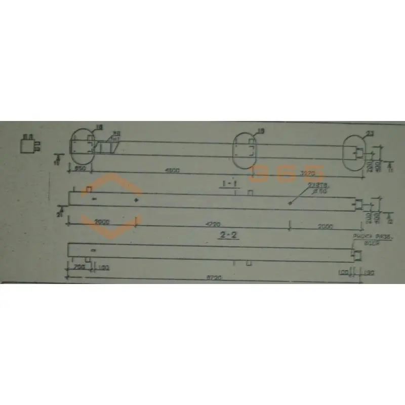 Колонны сечением 400х400 мм для зданий с высотами этажей 4,8 и 4,8 (6,0) м Серия 1.020.1-2с/89 5КВ 48-87-1