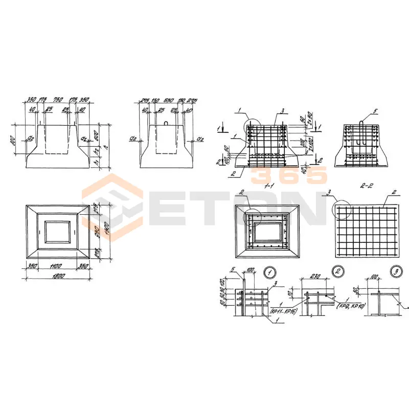 Ростверки Серия 1.411.1-4 41Ф 6-2 (1.411.1-4)