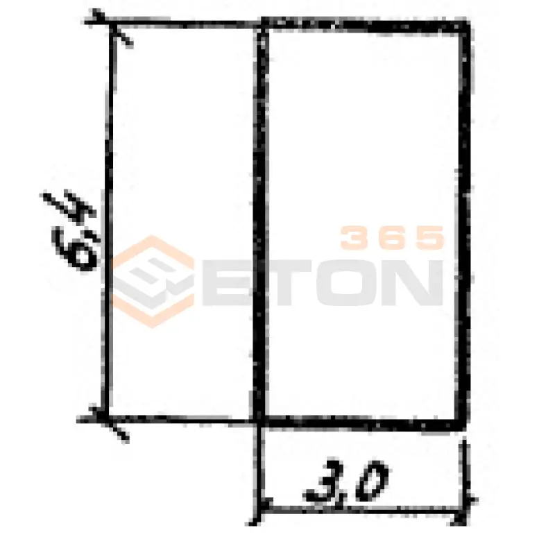 Панели стеновые Серия 1.432-4 ПСК 1 а (1.432-4)