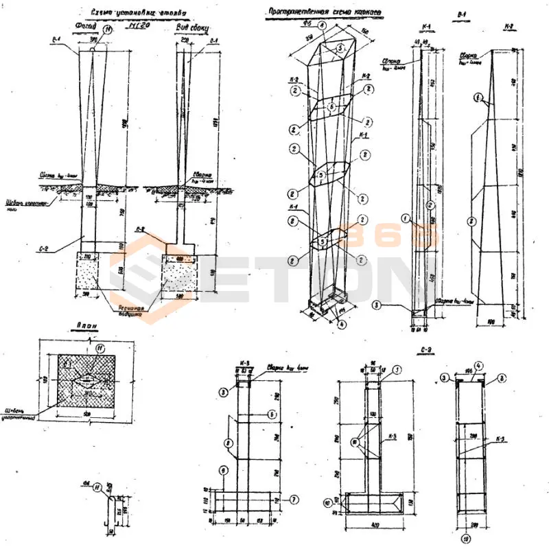 Знаки Серия 3.503-8/74 Б 6 (3.503-8/74)