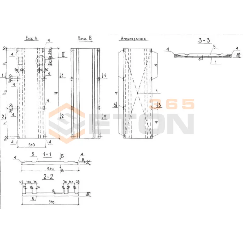 Вентиляционные блоки Серия КУБ 2,5 ВБ 9-30 б