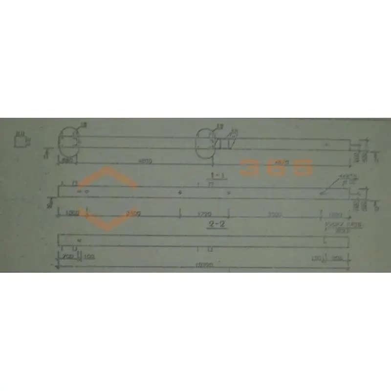 Колонны сечением 400х400 мм для зданий с высотами этажей 4,8 и 4,8 (6,0) м Серия 1.020.1-2с/89 5КБ 48-103-5