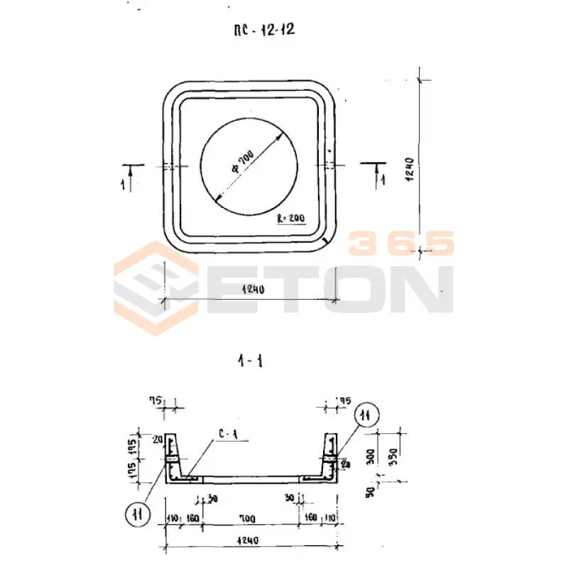 Подстаканники Серия 1.269-2 ПС 12-12 (1.269-2)
