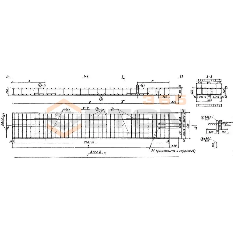 Блоки стенок Серия 3.503-27 БС 7-9,0