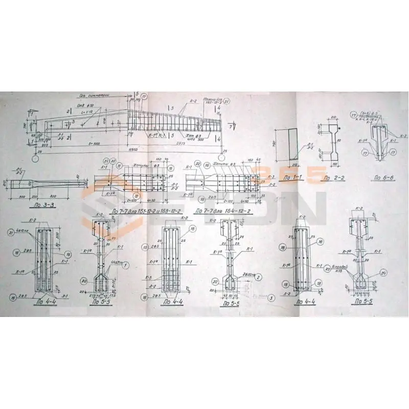 Балки Серия ПК 01-06 1Б 4-12-2