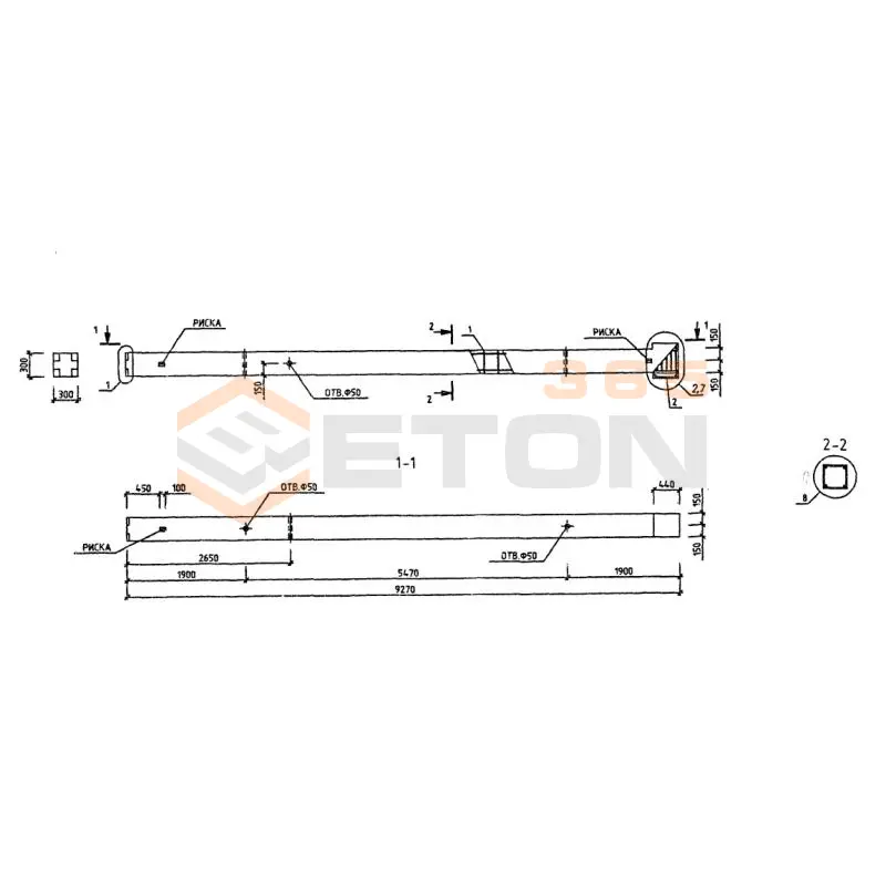 Колонны Серия 1.220.1-3м К3Т 3-33-30,1 (1.220.1-3м)