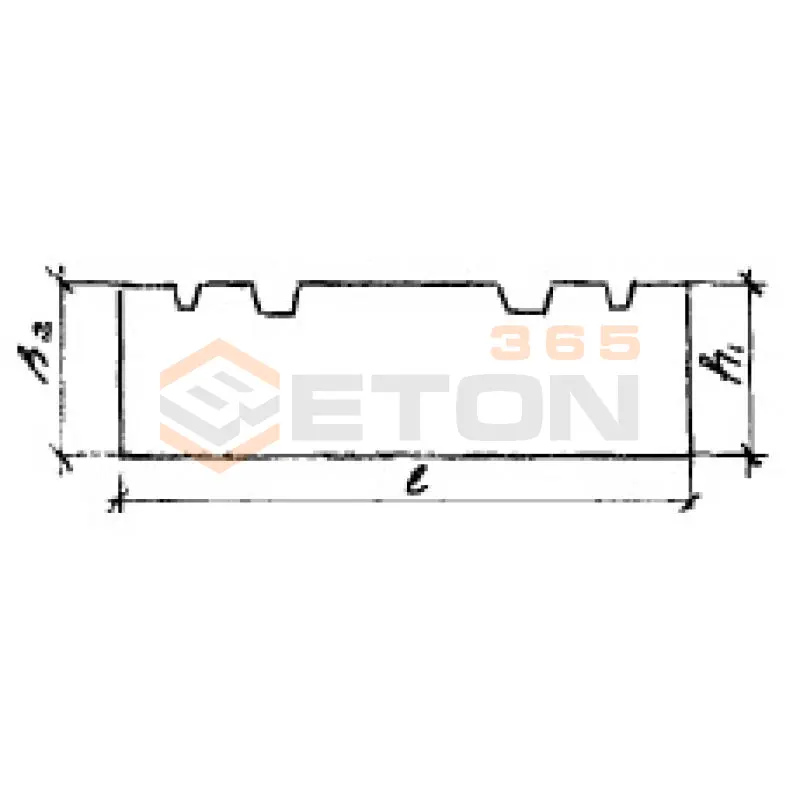 Панели стеновые ТУ 102-416-86 1ПС 60-26-10-4 т (ТУ 102-416-86)