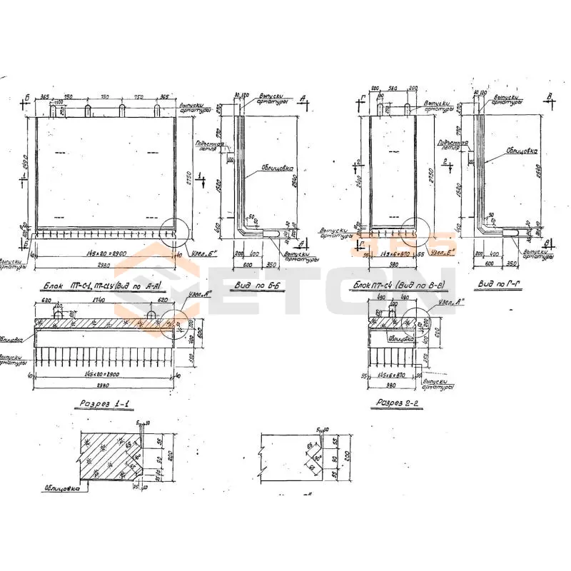 Блоки стеновые Серия 3.507-1 ПТС 1