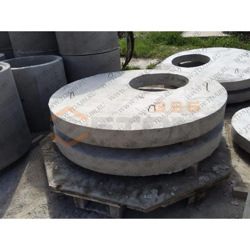 Плиты перекрытия колодцев Серия 3.900-3 и ГОСТ 8020-90 1ПП 15