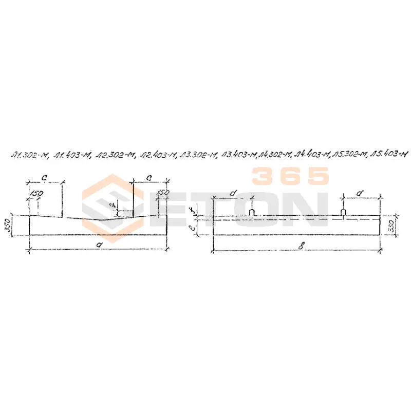 Лотки Л Серия 3.501.1-179.94 Л 4-302