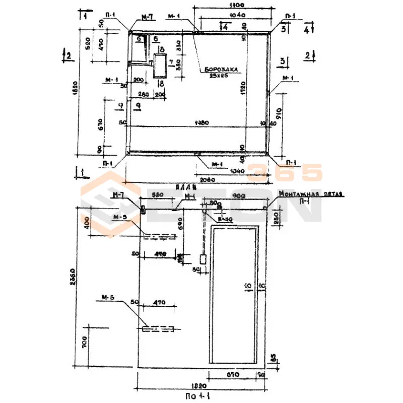 Кабины санитарно-технические типа "Колпак" Серия 1.188-5 СК 17 (1.188-5)