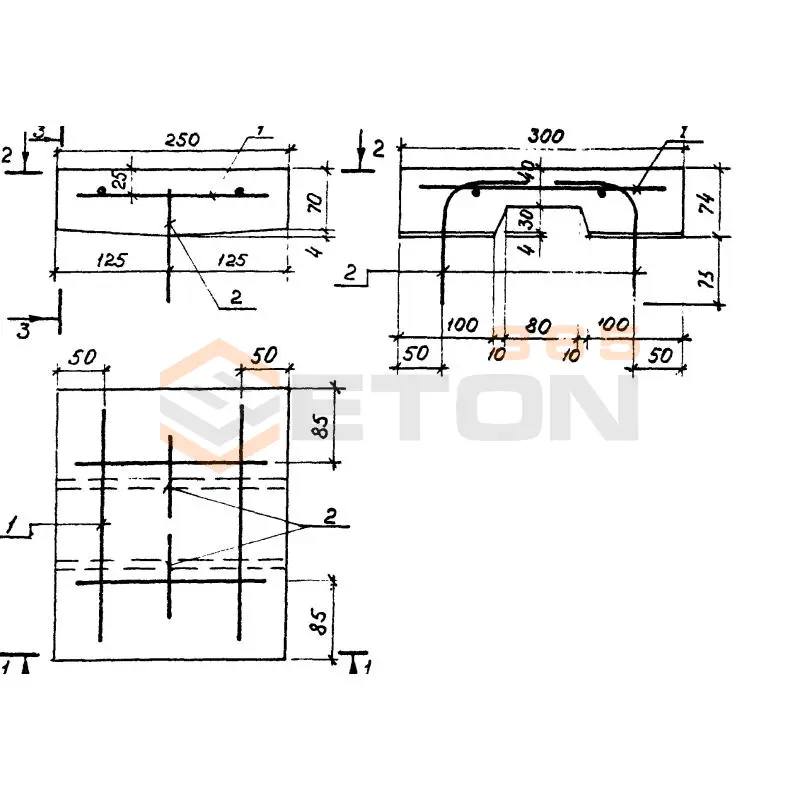 Блоки перекрывающие Серия 3.501.1-146 В 2