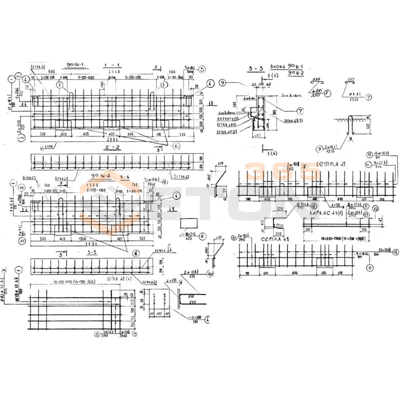 Блоки шкафных стенок ИНВ 25442м 90Ш 2 (ИНВ 25442м)