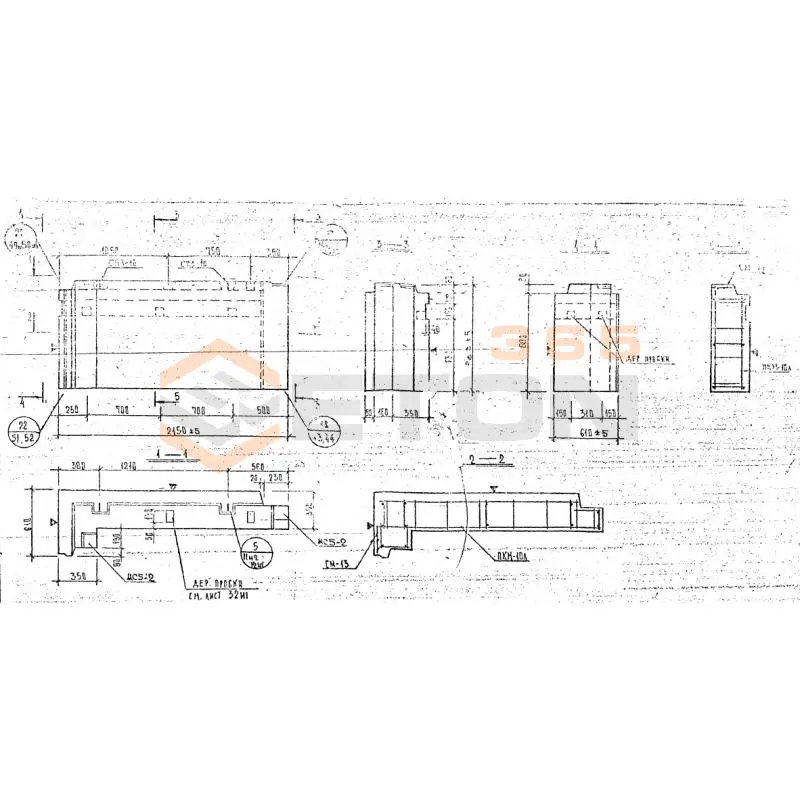 Панели наружных стен Серия 1.232 КЛ-2 НР 6-22-9-35 л (1.232 КЛ-2)
