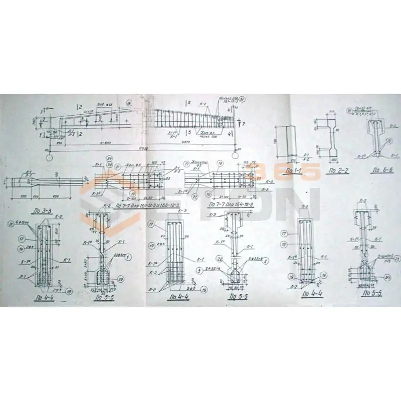 Балки Серия ПК 01-06 1Б 8-12-3