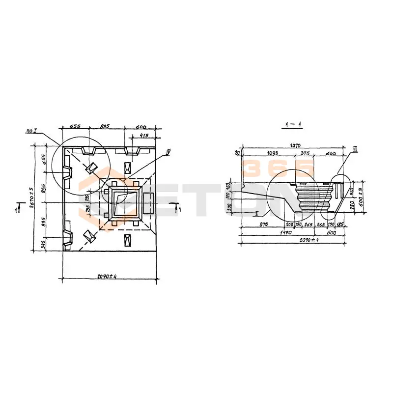 Капители Серия 1.420.1-25 КТК 2 лев-5