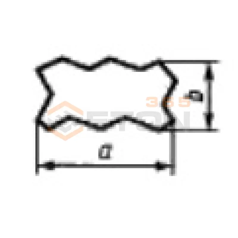 Тротуарные плиты фигурные ГОСТ 17608-91 1Ф 17-8