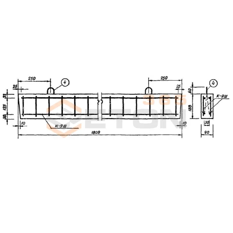 Перемычки Серия ИИ 01-02 ШБ 3 (ИИ 01-02)