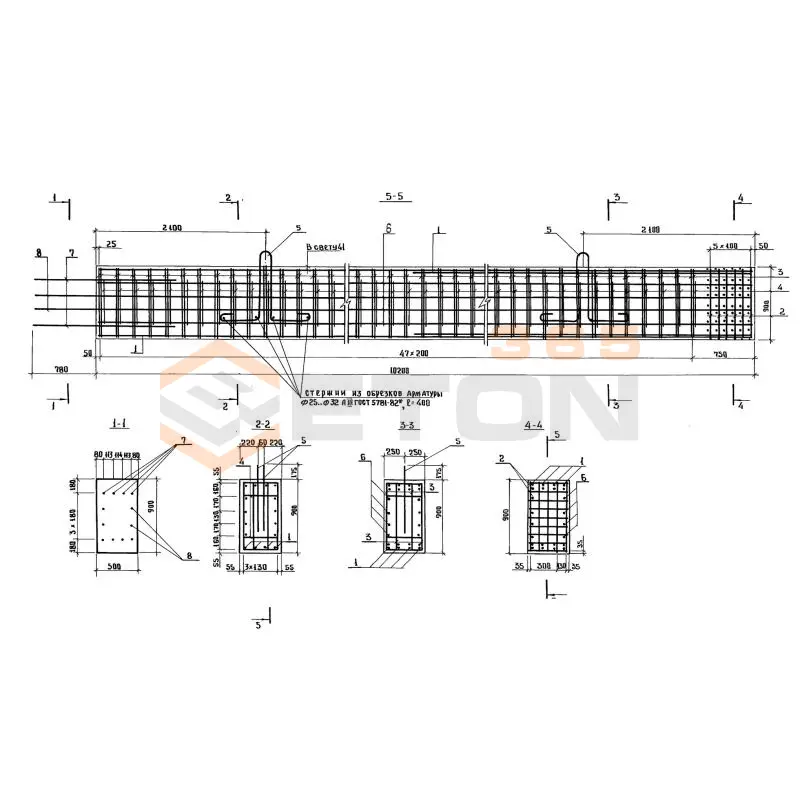 Блоки стоек Серия 3.503.1-90 4СП 10-51-6