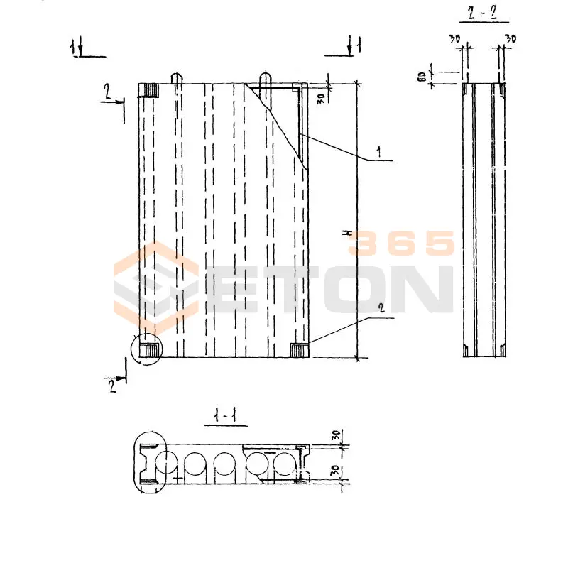 Вентиляционные блоки Серия 1.335 ОМ ВБ 2