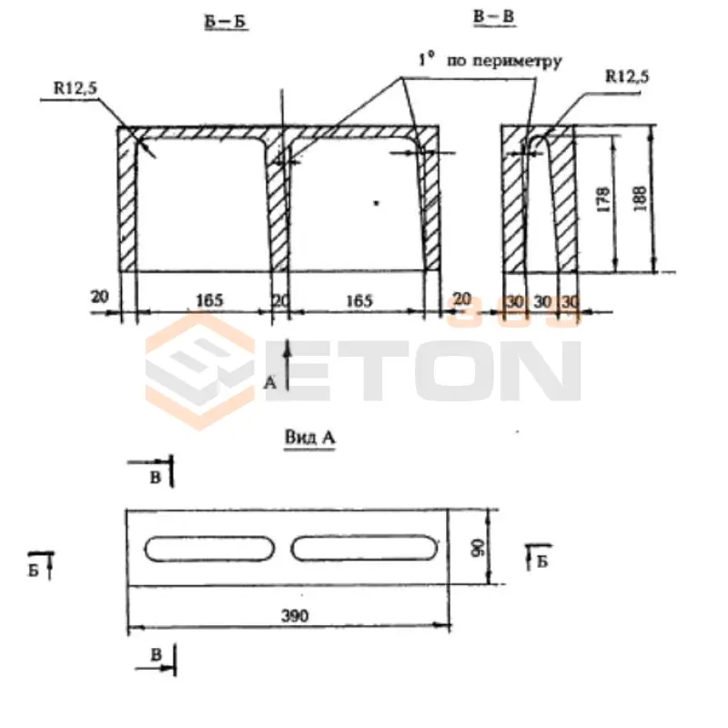 Камни для кладки стен ГОСТ 6133-84 СКЦ 2