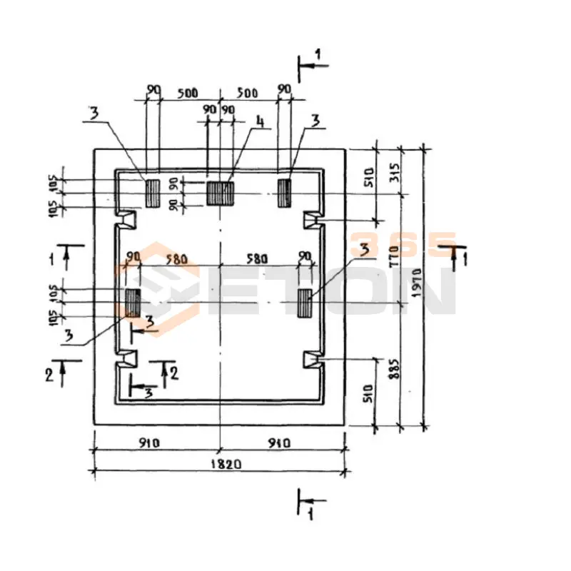 Плиты фундамента Серия 1.189.1-11 ПФС 18-20-40 (1.189.1-11)