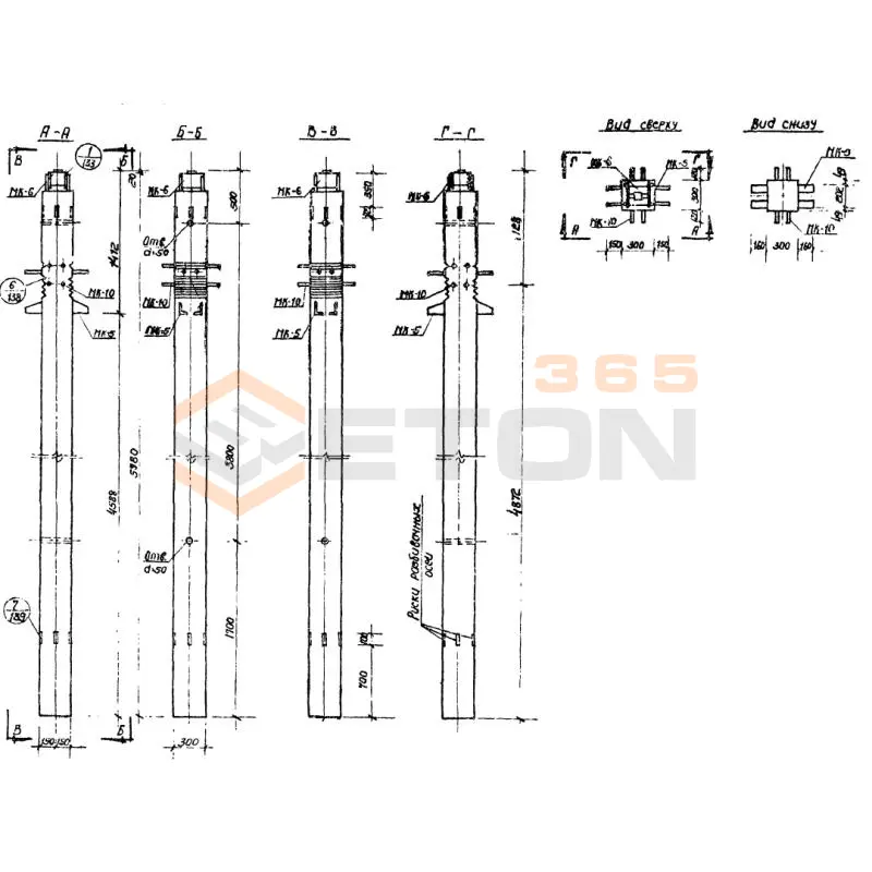 Колонны Серия ИИС 04-2 СКВ 1-20-60-3 (ИИС 04-2)