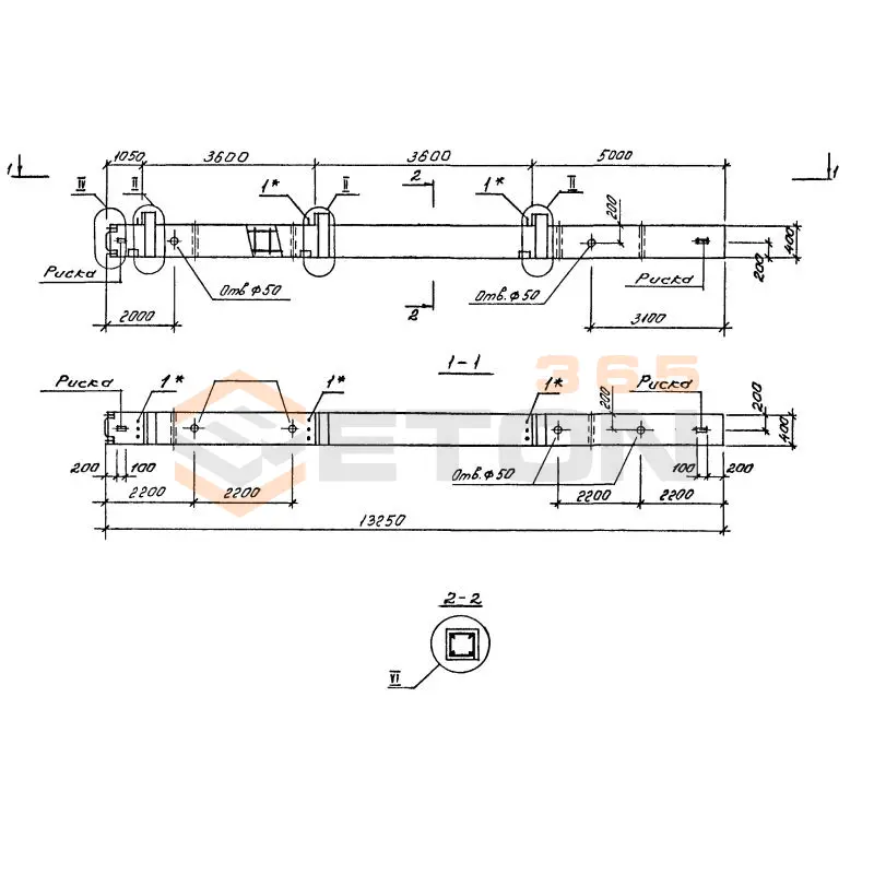 Колонны Серия 1.020.1-4 3КНО 36-48-3-20-00