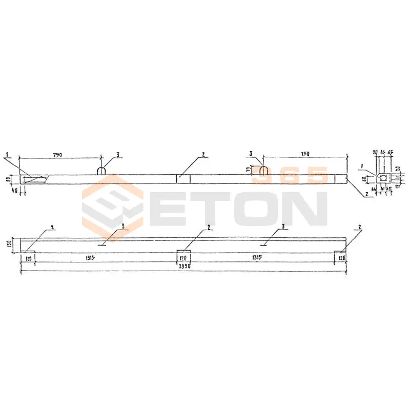Блоки карнизные Серия 3.503.1-81 К тАII-2